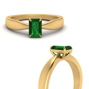 Emerald Engagement Rings