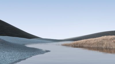 Landscape, Microsoft Surface Laptop, Stock