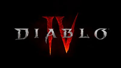 Diablo IV, Logo, Dark background, 5K, 8K