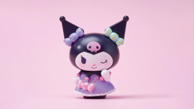 Kuromi, Pink aesthetic, Cute cartoon, Pastel pink, Sanrio