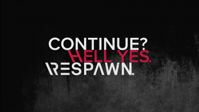 Respawn, Continue, Hell yes, Gamer, Hardcore, Gamer quotes, Dark background, Meme