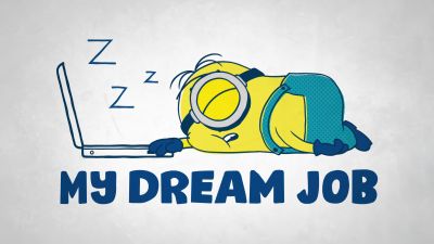 Sleeping, Minion, Dream, 5K, Laptop