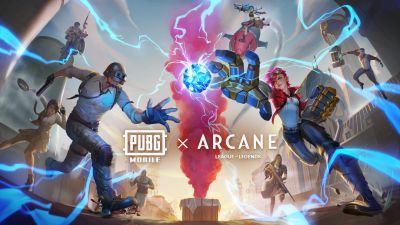 PUBG MOBILE, Arcane: League of Legends, Jinx, Vi (LoL)