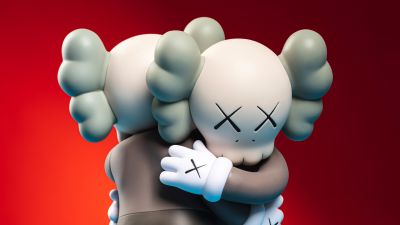 Kaws Companion, Kaws hugging, Vinyl figure, 5K, KAWS Together