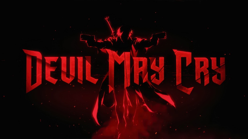 Devil May Cry, Netflix series, Dark background, Dark red, 2025 series, Dante, 5K