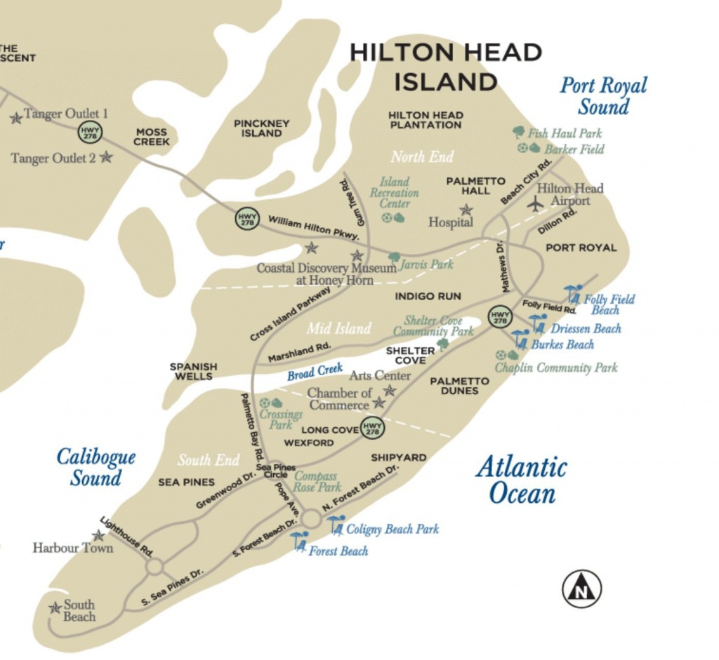 Hilton Head Florida Map - Printable Maps