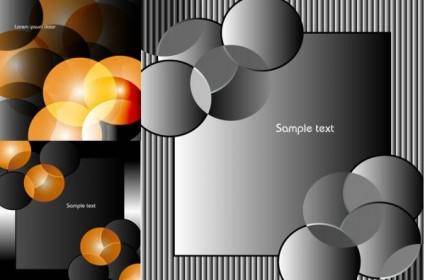 Department circular elements elegant vector background