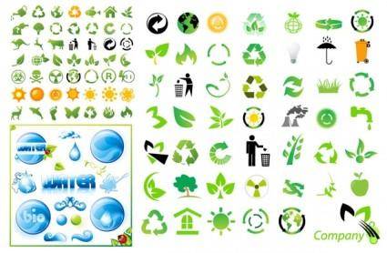 Environmental icon vector