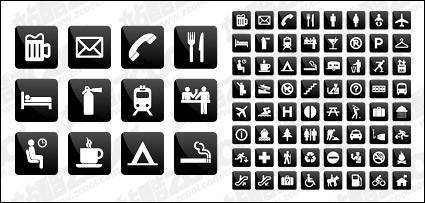 Common instructions living icon vector