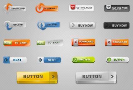 Free Download Button Vectors 2