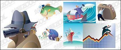 Cartoon illustration vector