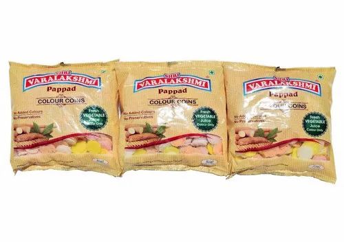 Salty Mixed Coin Papad at Rs 1200/kg in Bengaluru | ID: 21721954612