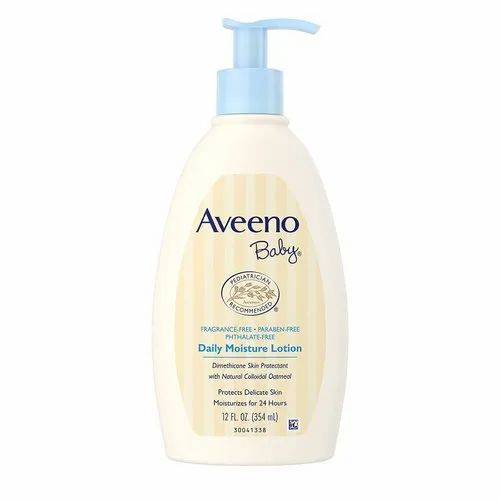 Liquid Newly Born Aveeno Baby Daily Moisture Lotion, Packaging Size: 12 ...