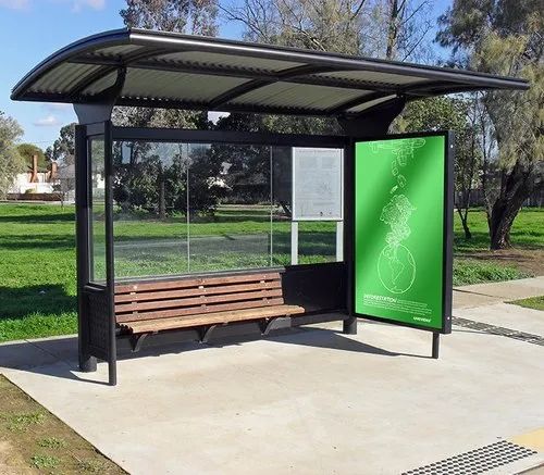 Stainless Steel Bus Shelters - Stainless Steel Bus Stop Shelter ...