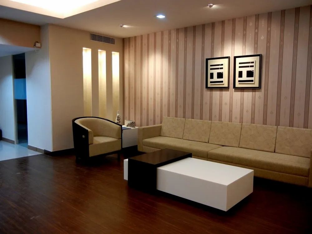 Office Reception Area at best price in New Delhi by Glitzz Interiors ...