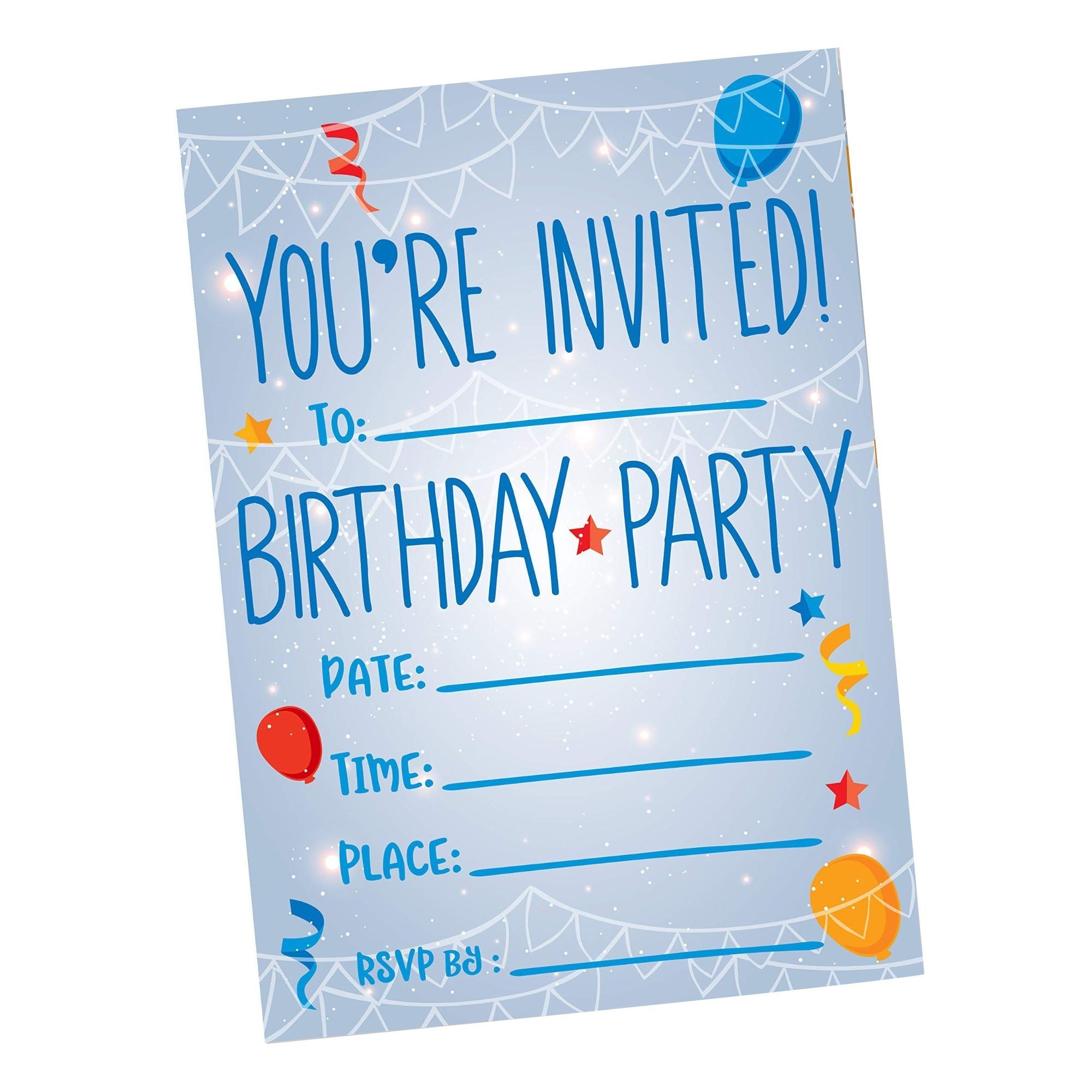 Birthday Invitation Cards