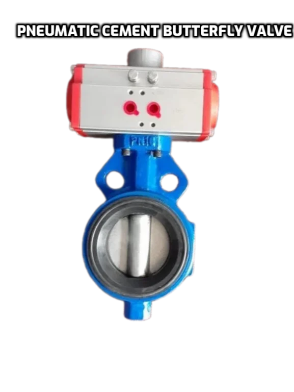 Pneumatic Cement Butterfly Valve at Rs 17000/piece | Pneumatic Actuated ...