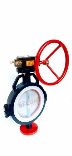 WCB FEP/PFA/ LINED Gear Operated Butterfly Valve at Rs 17500 in Ahmedabad