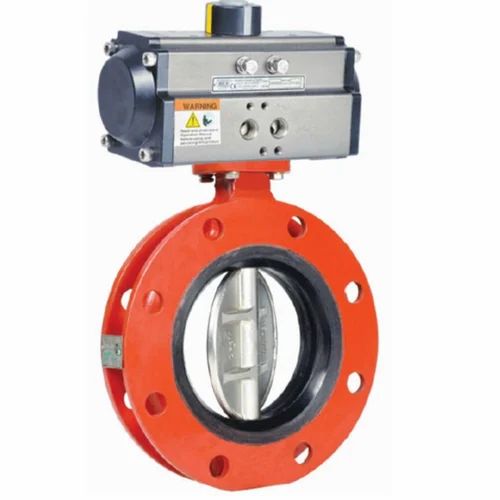 Pneumatic Butterfly Valves at Rs 17500/piece | Pneumatic Actuated ...