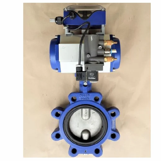 CONTROL VALVE Pneumatic Actuated Butterfly Valves at best price in Noida