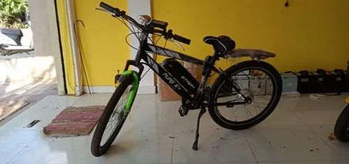 Black Bldc Electric Cycles, 500WH at Rs 35000 in Hyderabad | ID ...