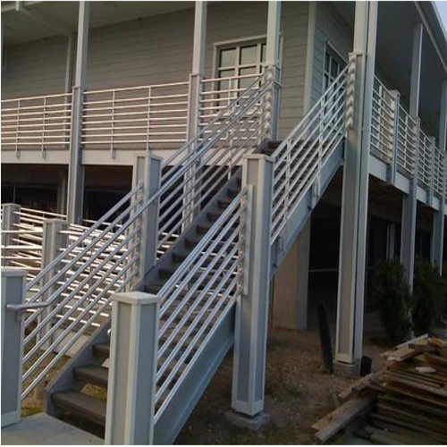 SS Pipe Railing at Rs 65/square feet | Stainless Steel Pipe Railing in ...