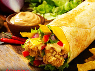 Crispy Chicken Wrap / Mexican Wrap