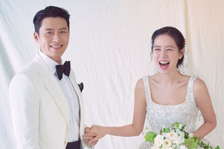 Hyun Bin And Son Ye Jin Reveal Official Wedding Photos On Day Of Ceremony