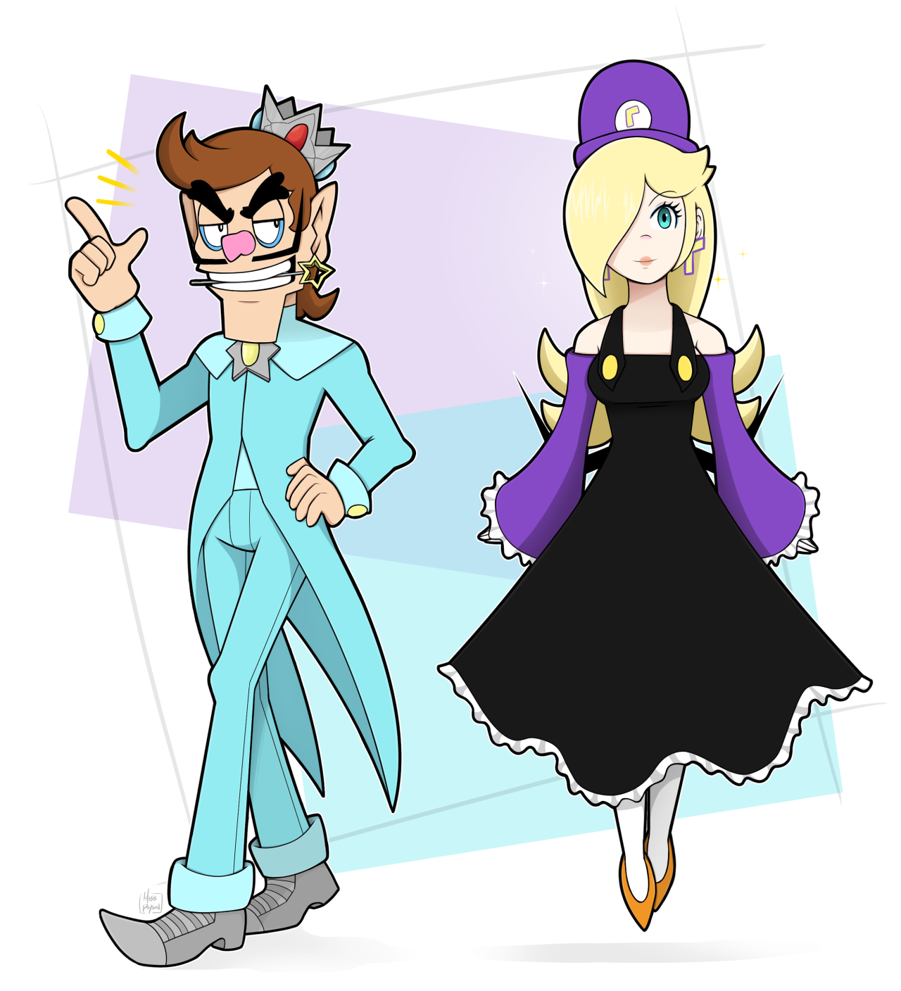 Rosalina And Waluigi