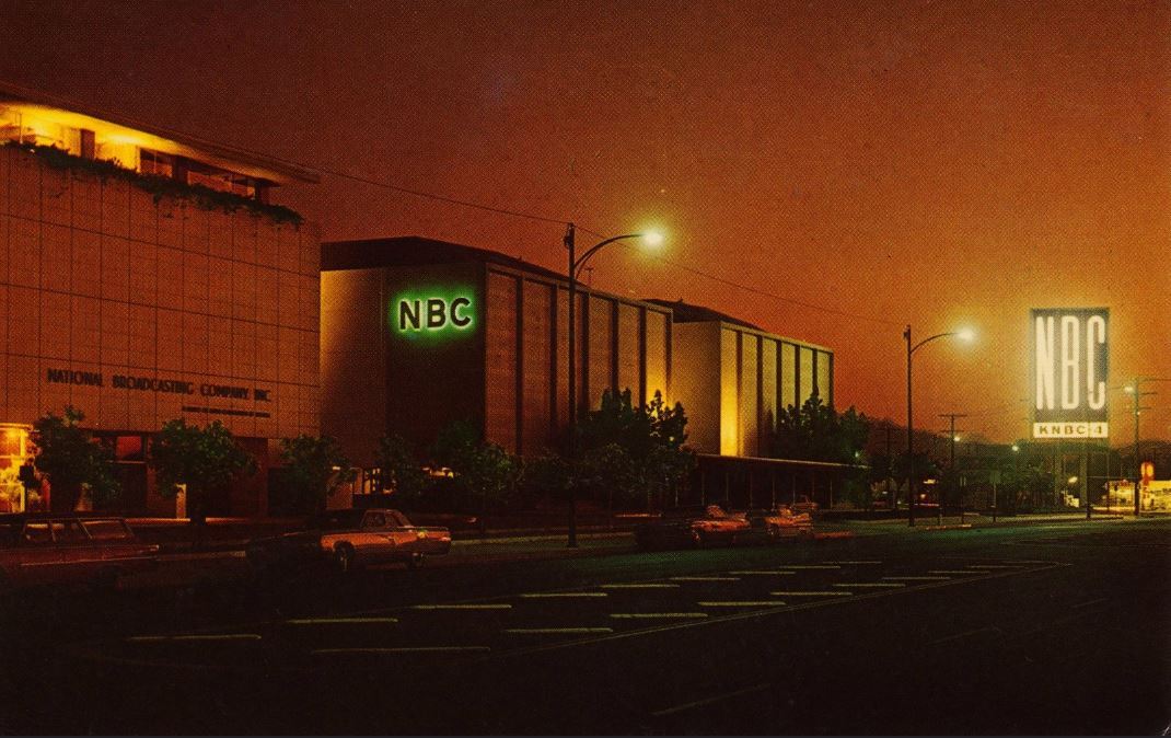 NBC studios, Burbank Los Angeles CA in the late 60′s