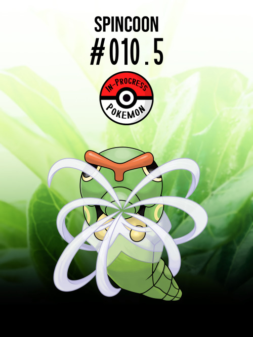 inprogresspokemon: #010.5 - Caterpie are common Pokemon that live anywhere with plentiful vegetation