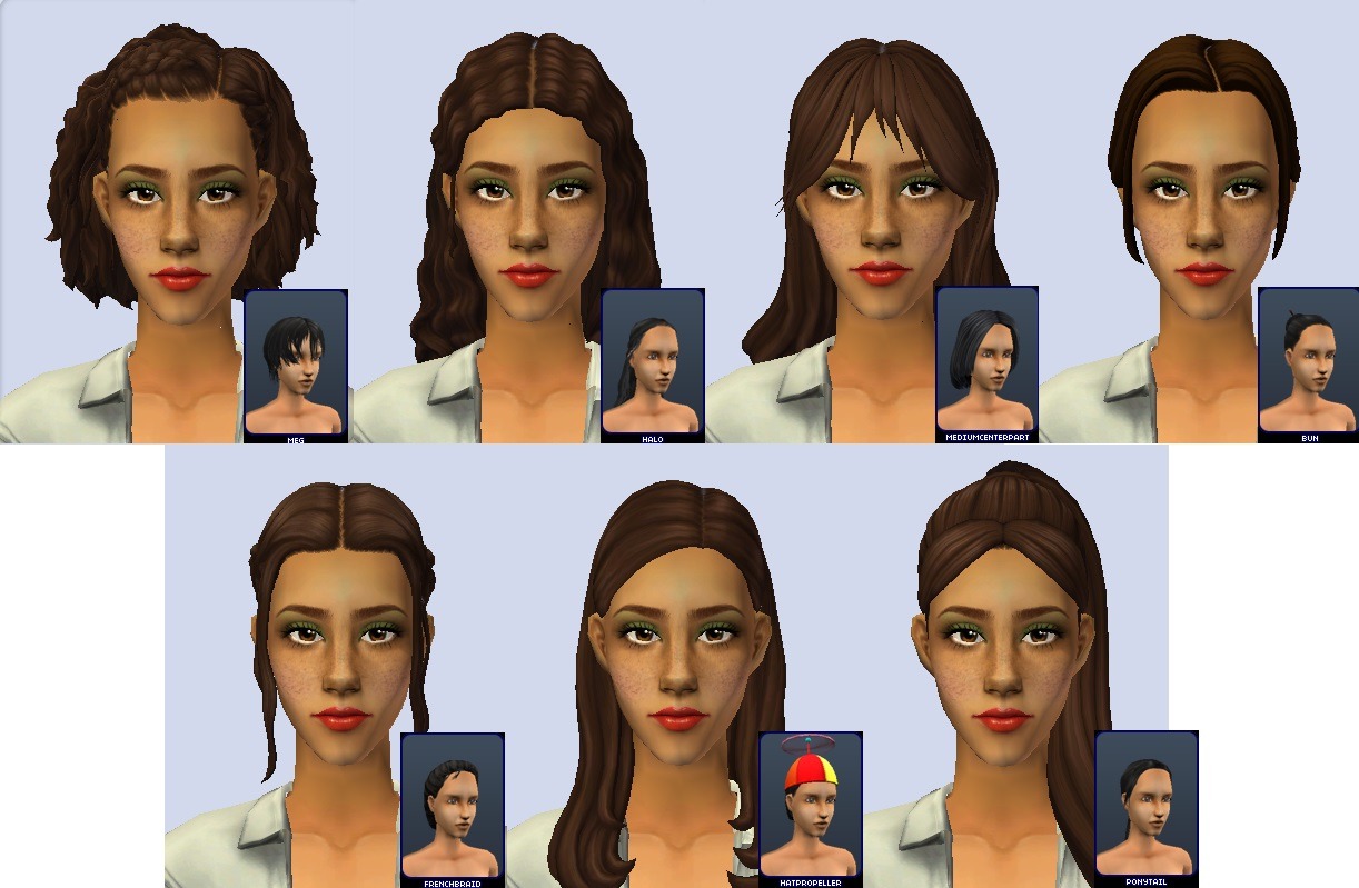 Sims 2 Hair Defaults - 2024 HairStyles Ideas