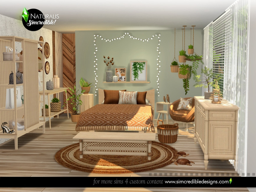 Naturalis Bedroom by SIMcredible! Created for:... - Emily CC Finds