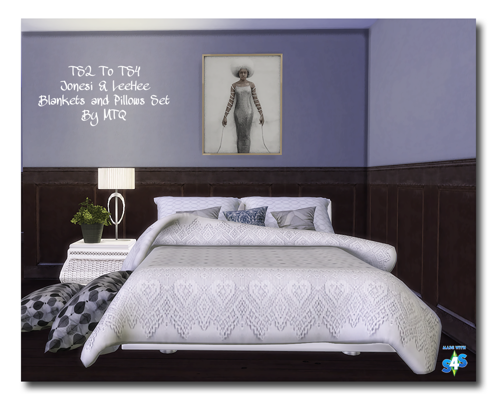 TS2 To TS4 Jonesi’s & LeeHee’s Bed Blankets and...