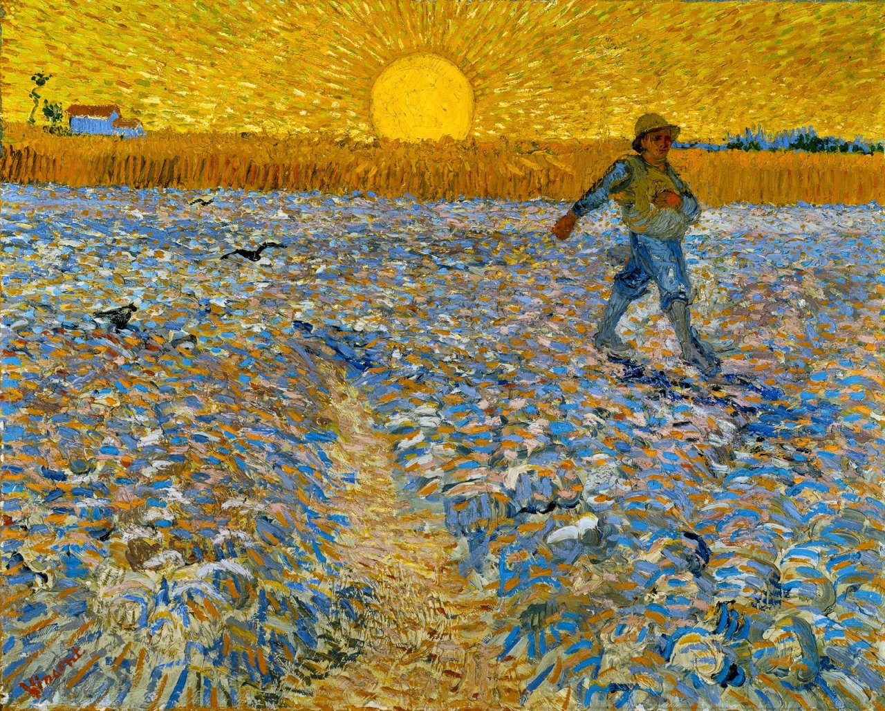 The Sower - Vincent van Gogh 1888 | Art and Salt