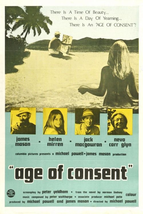 Age of Consent (1969) Dir:Michael Powell
Let yourself go …… they do!
Michael Powell, award-winning director of seminal classics Black Narcissus and The Red Shoes embarked on his final feature length film, returning to the themes and inspirations that...