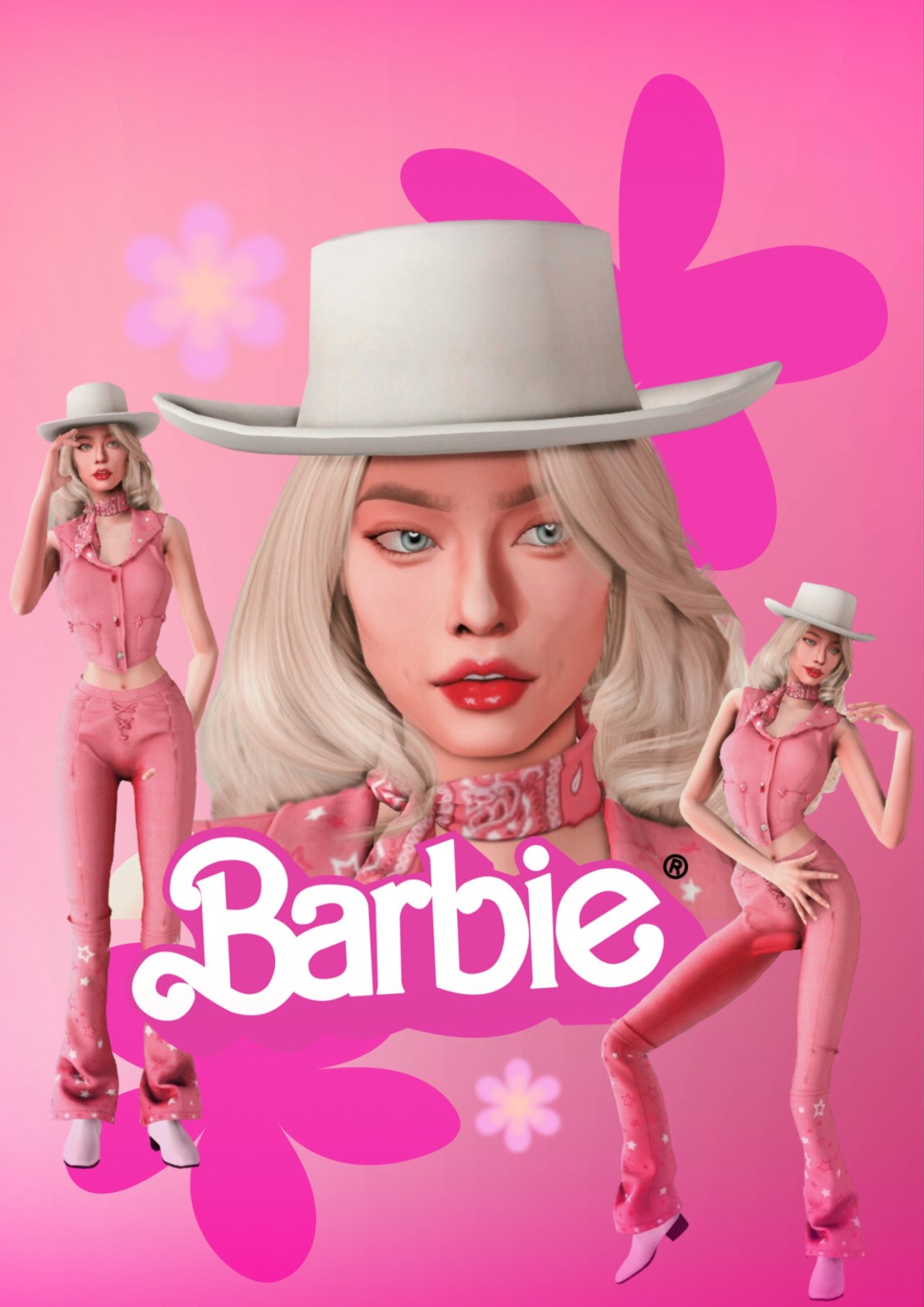 K-pop idols sims 4 | KZIMSS | Barbie ver. Margot Robbie by me.