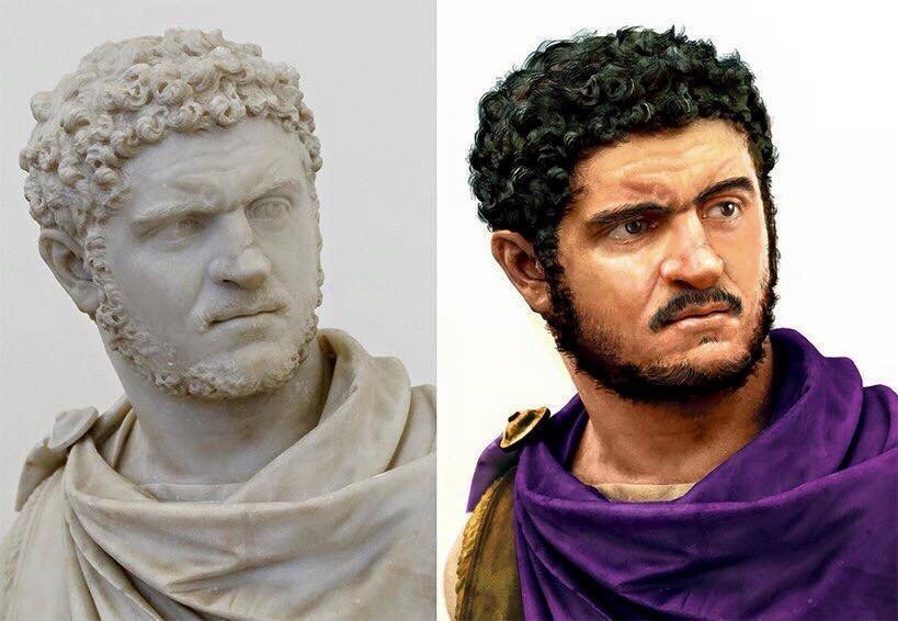 mr-robert-downer-jr:
“elodieunderglass:
“eastern-bloc-party:
“ lord-kitschener:
“ terrasigillata:
“ shitface54:
“ museum-of-artifacts:
“Reconstruction of bust of Roman emperor Caracalla.
”
Looks Middle Eastern/ African maybe even Greek. Interesting...