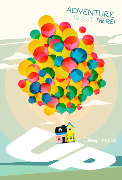 Disney Pixar Posters - Created by Laz Marquez