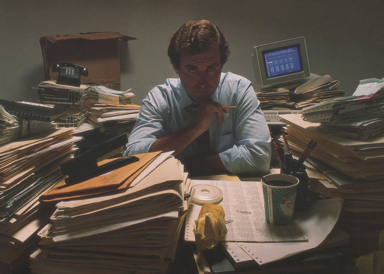 80s-stock-photography-blog:
“Tax Season
”