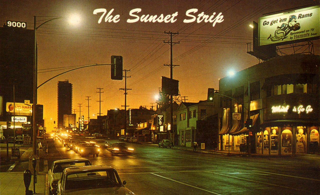 10110101:
“Sunset Strip, 1960s
”
Los Angeles in the 60′s