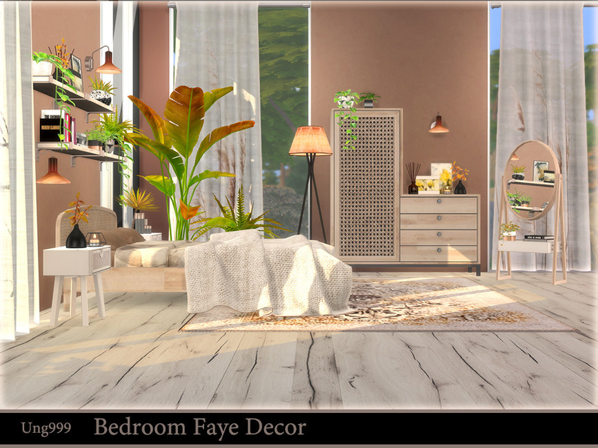 Bedroom Faye Decor by ung999 Created for: The... - Emily CC Finds