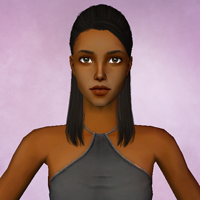 simblr. : Nightcrawler Bella in The New Hair System. colors...