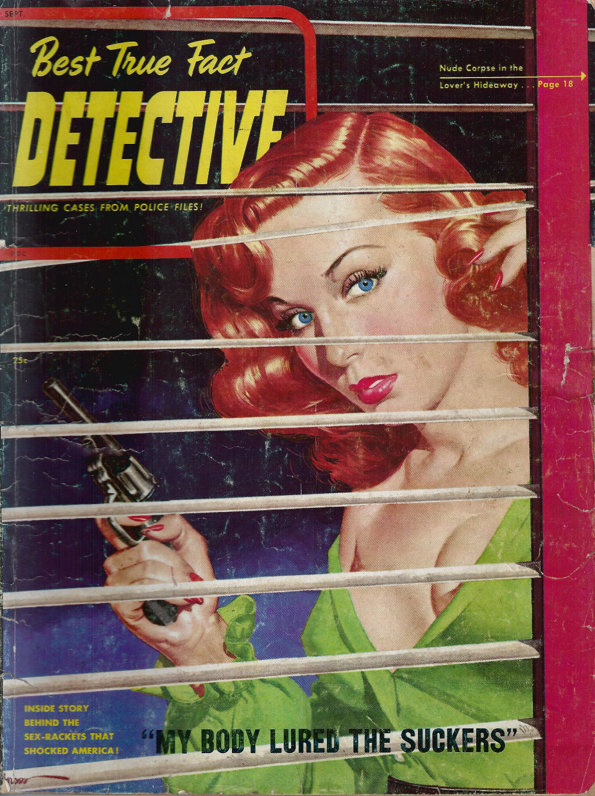 seattlemysterybooks:
“ebay
September 1949 issue
cover art by George Gross
Seattle Mystery Bookshop
”