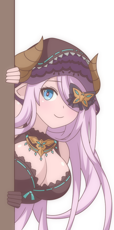 Cute demon girl Narumeia: Granblue Fantasy mobile game art [Artist: Numen]