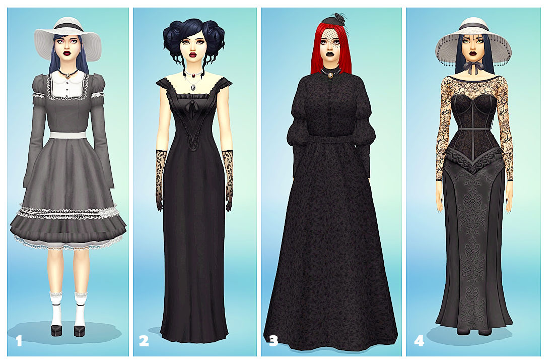 Sims 4 goth cc folder - jesoutdoor