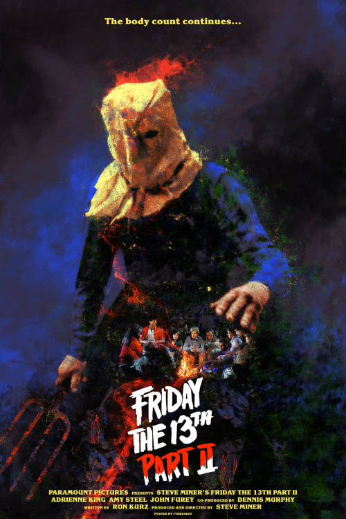 Friday the 13th Part 2 artwork by Ty Haberichter