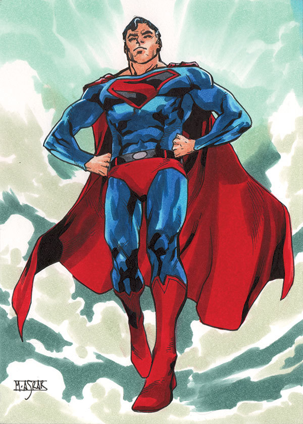 Kingdom Come Superman - DC Comics Superman: The Legend Base Card