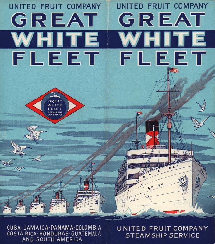 United Fruit Company; Great White Fleet - USA; 1926
“ Ports of Call
”