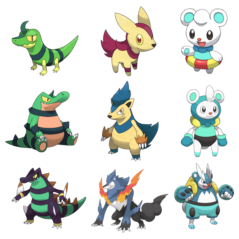 Shiny Pokemon Starters